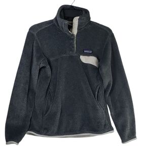 Patagonia Polartec Thermal Pro Gray Long Sleeve Pullover Size Small